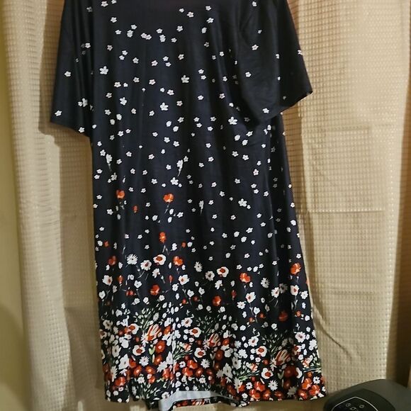 Sherosa woman T shirt dress floral 2 XL - Picture 5 of 5